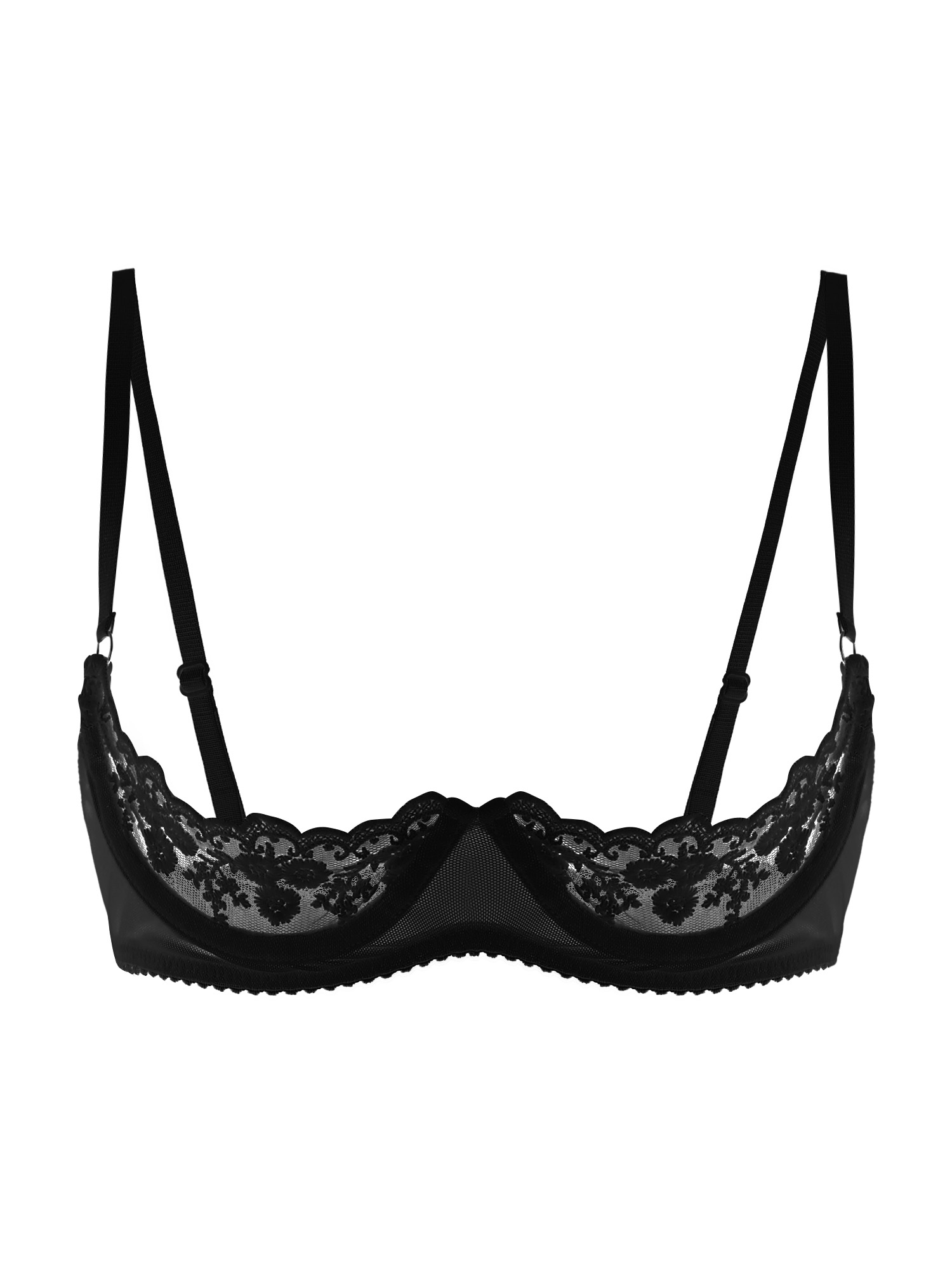 حمالة صدر نسائية مثيرة بتصميم  - مراجعة Sheer Bra Lace وسعره