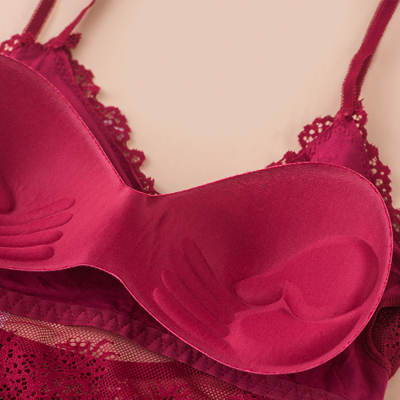 ملابس داخلية مثيرة ثلاثية الأب - مراجعة Sheer Bra Lace وسعره