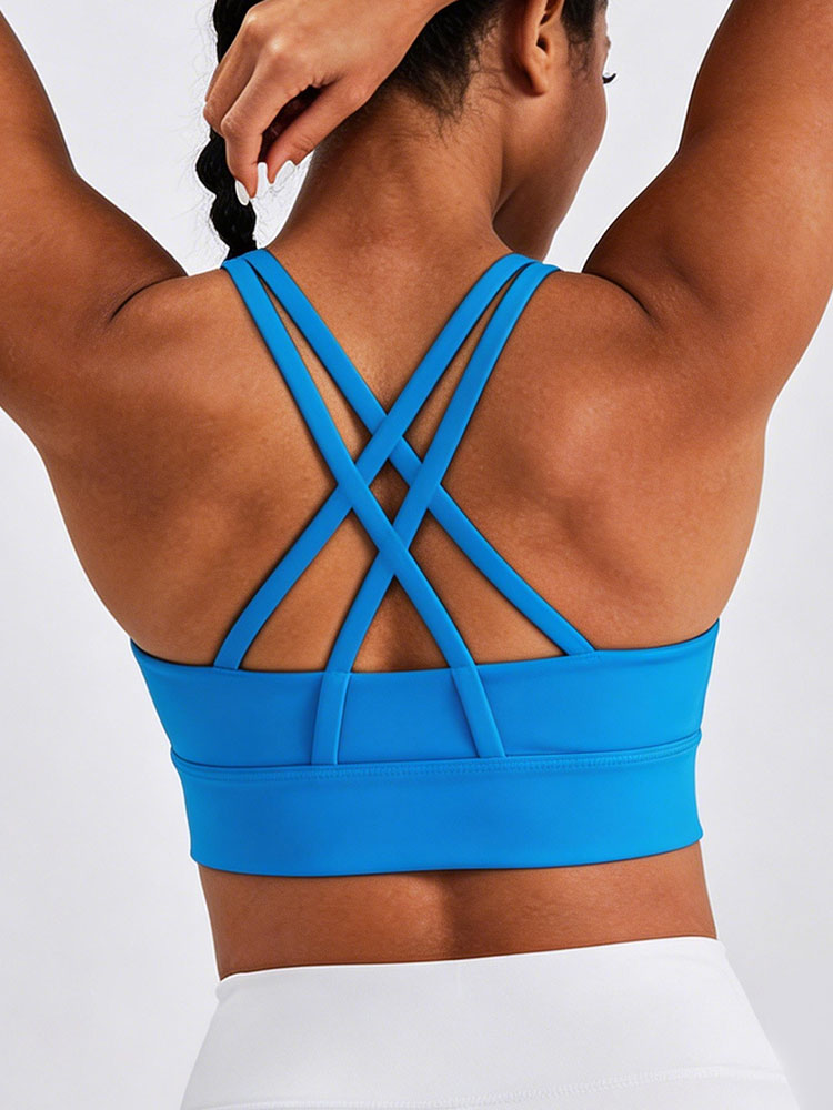 حمالة صدر رياضية جديدة للنساء  - مراجعة Sports Bra Racerback وسعره