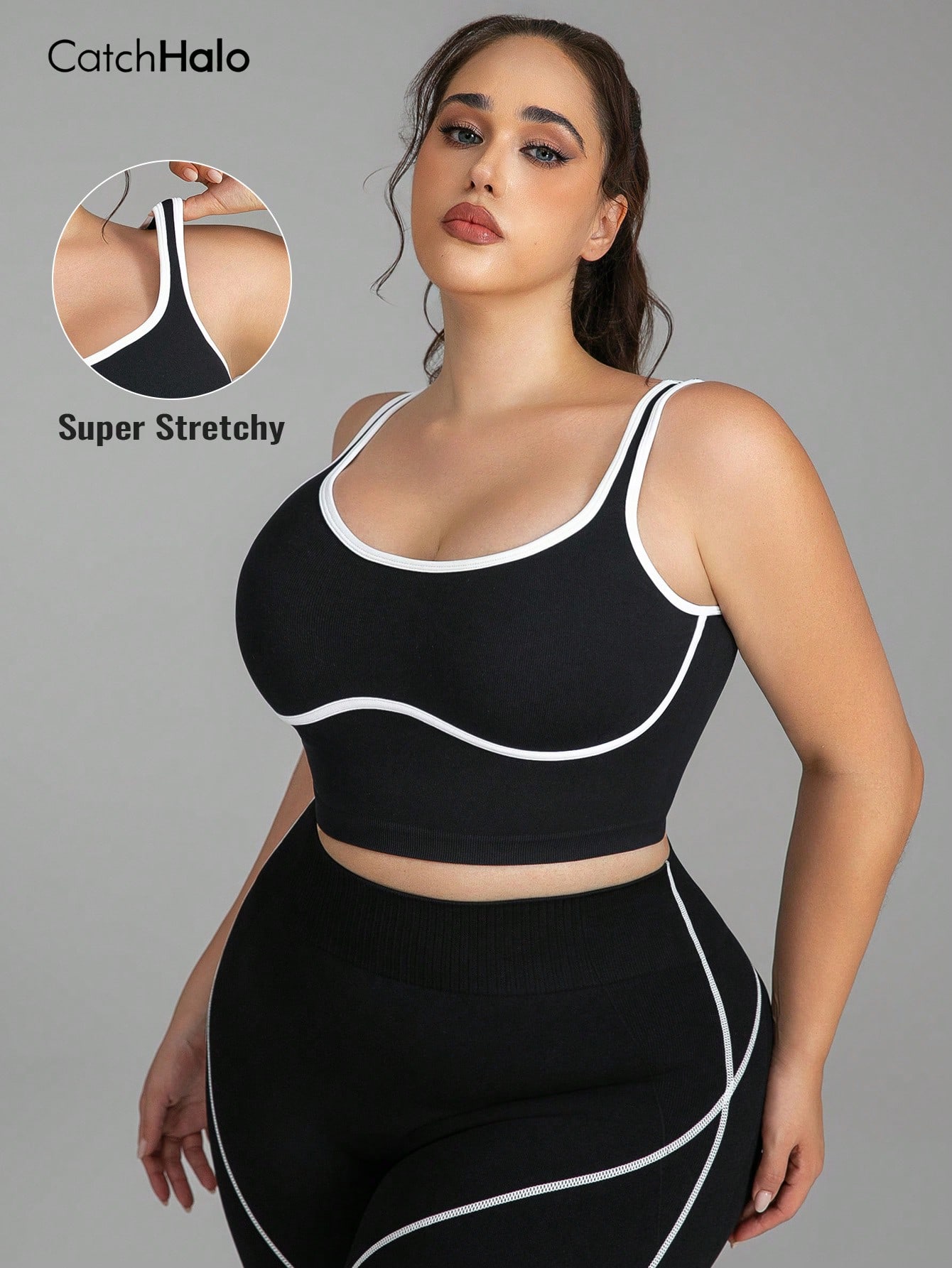 حمالة صدر نسائية بمقاسات كبيرة - مراجعة Sports Bra Racerback وسعره